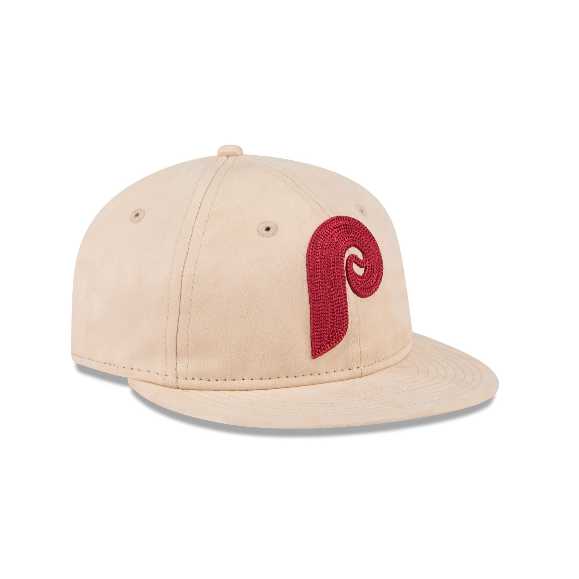 Philadelphia Phillies Stone Suede Retro Crown 9FIFTY Snapback Hat