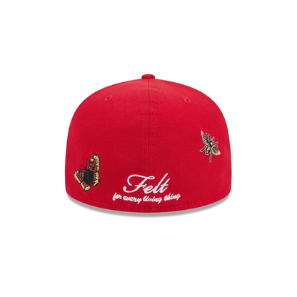FELT x Philadelphia Phillies Red 59FIFTY Fitted Hat