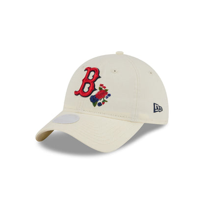 Boston Red Sox Women's Floral Stitch 9TWENTY Adjustable Hat