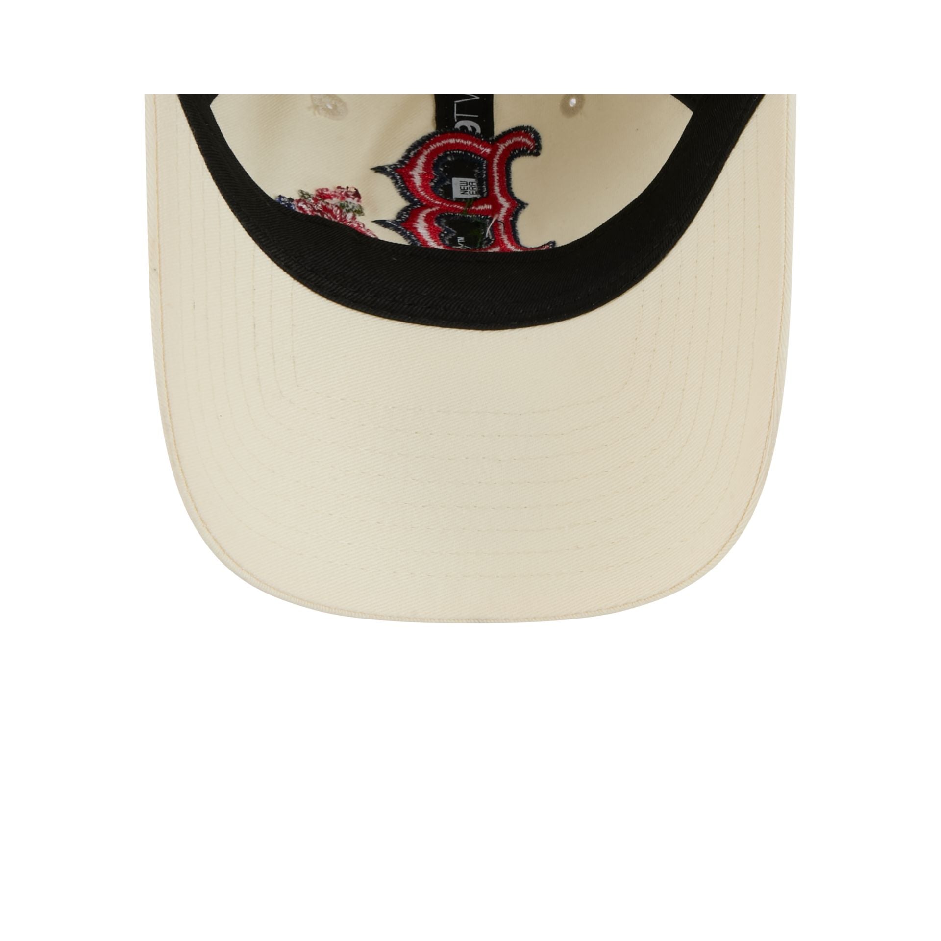 Boston Red Sox Women's Floral Stitch 9TWENTY Adjustable Hat