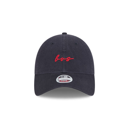 Boston Red Sox Women's Script 9TWENTY Adjustable Hat