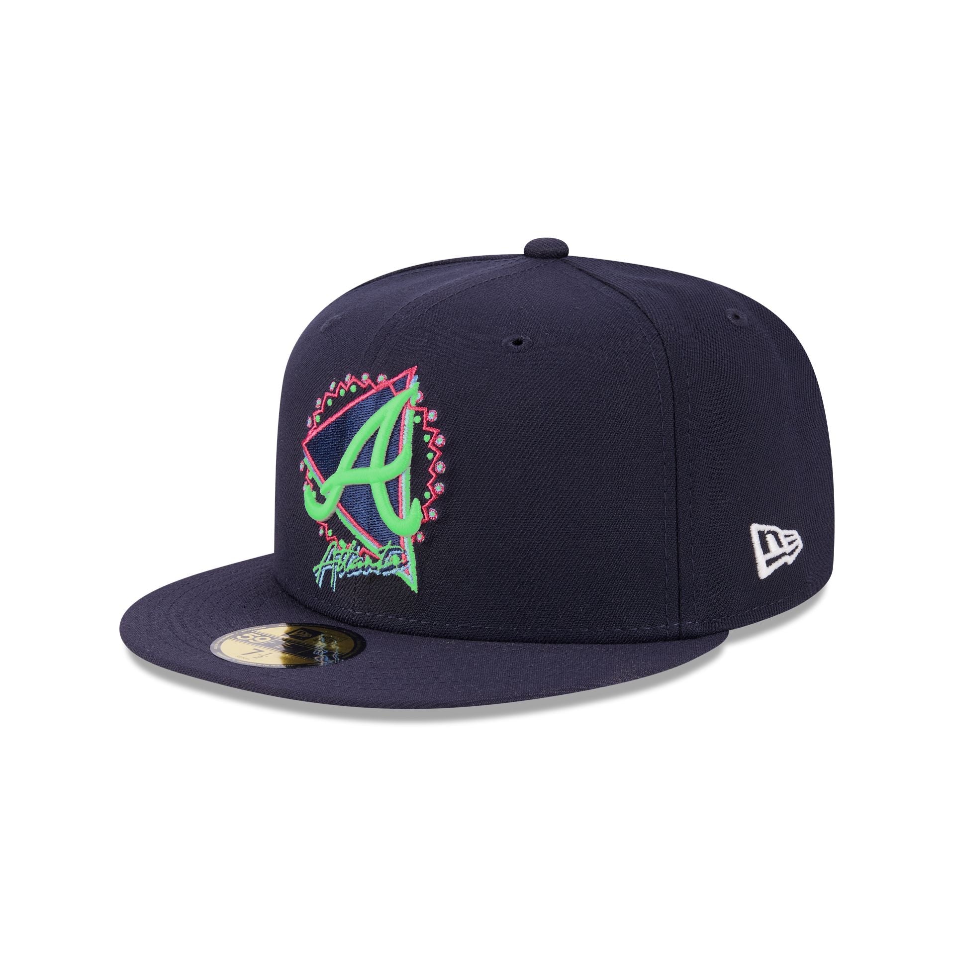 Atlanta Braves Glow-In-The-Dark 59FIFTY Fitted Hat