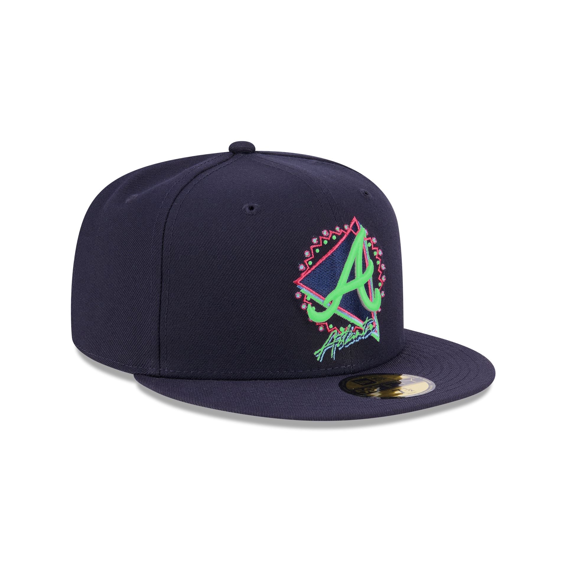 Atlanta Braves Glow-In-The-Dark 59FIFTY Fitted Hat