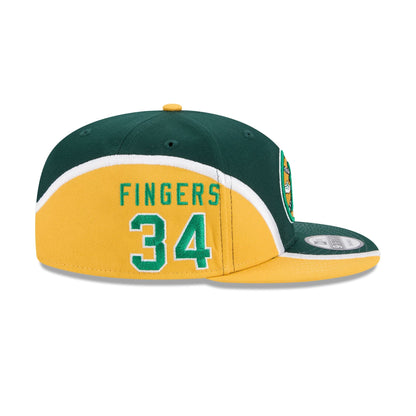 Athletics Rollie Fingers 9FIFTY Snapback Hat