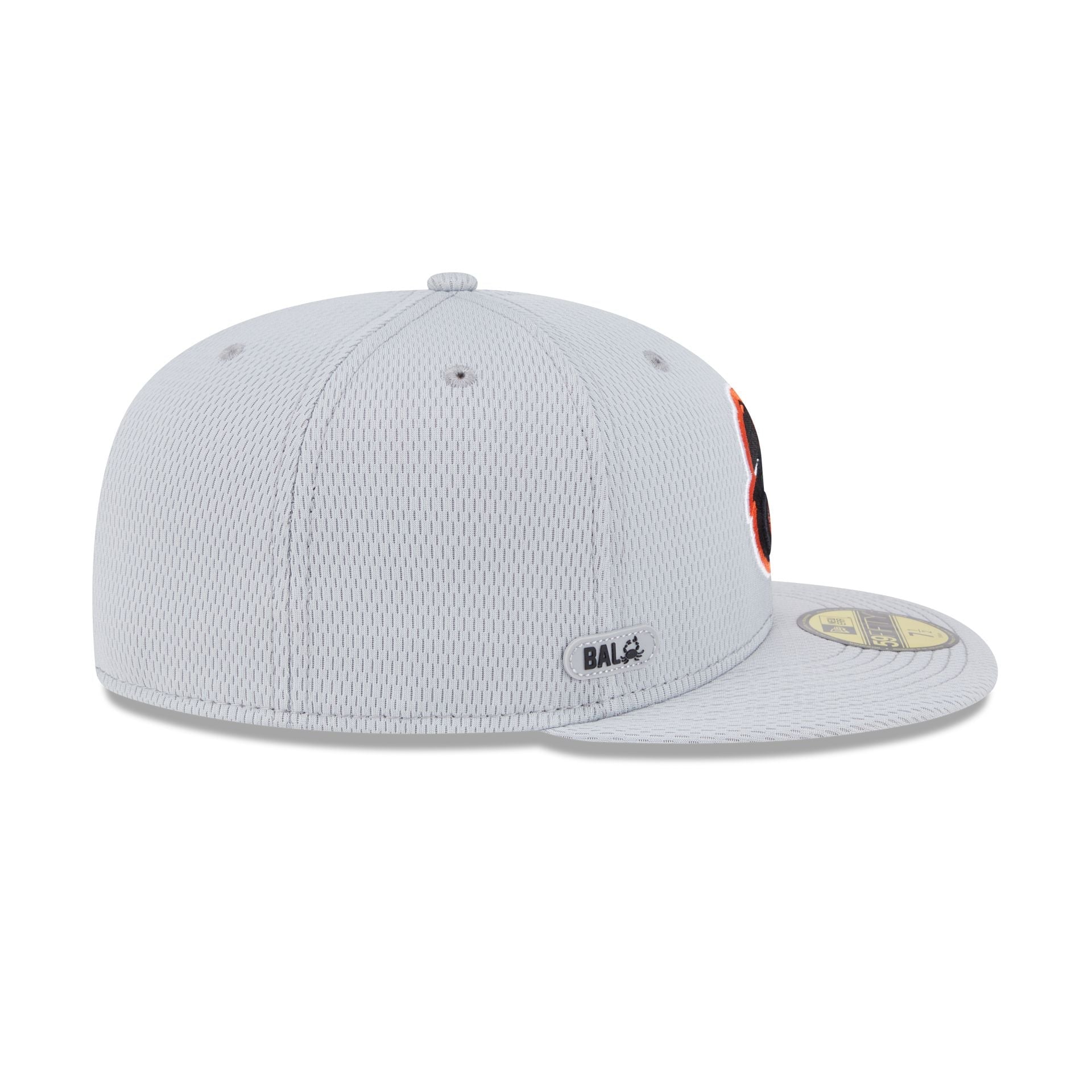 Baltimore Orioles 2025 Clubhouse Gray 59FIFTY Fitted Hat