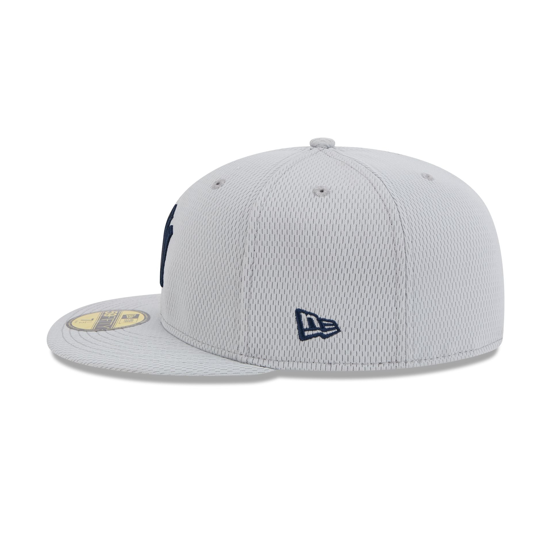 New York Yankees 2025 Clubhouse Gray 59FIFTY Fitted Hat