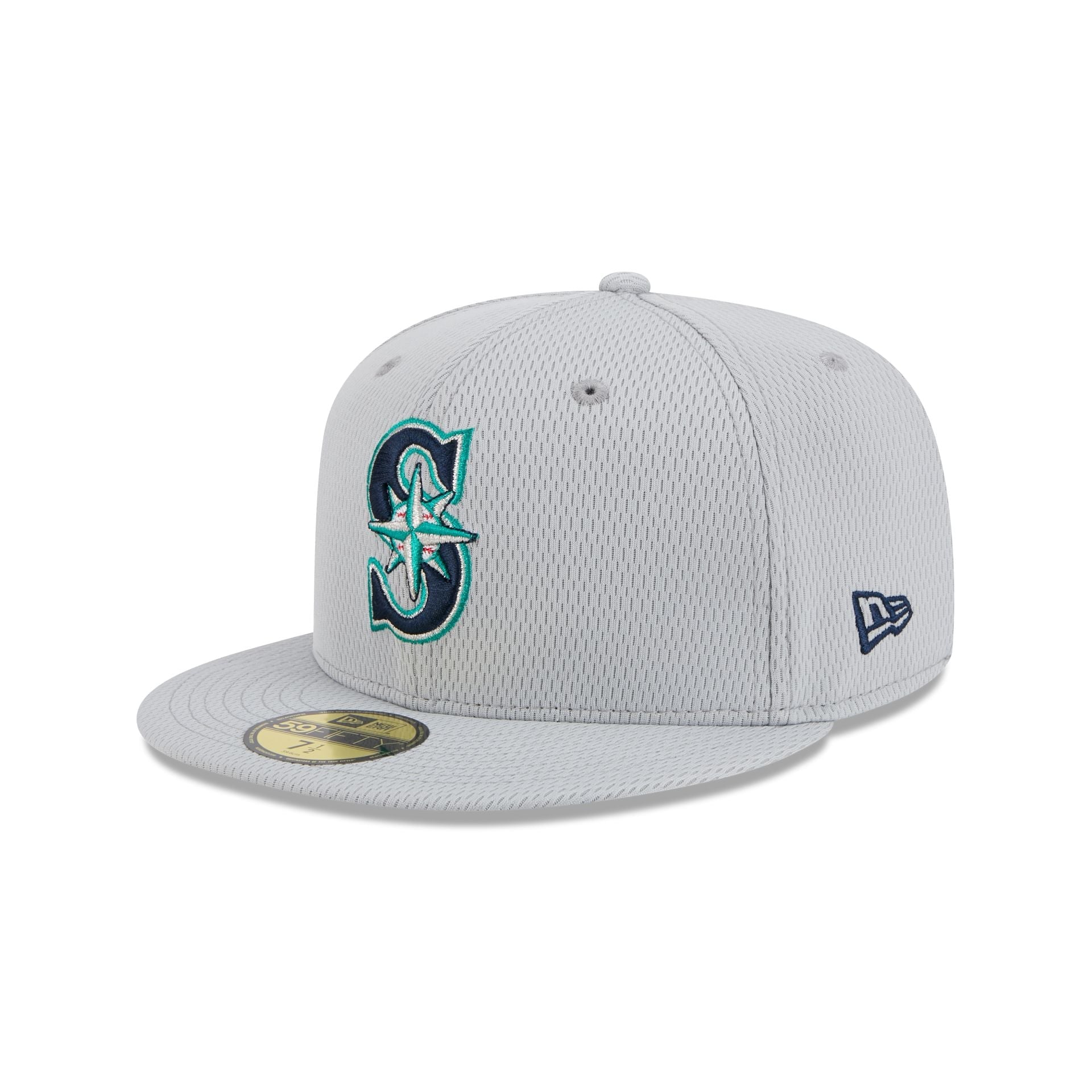 Seattle Mariners 2025 Clubhouse Gray 59FIFTY Fitted Hat
