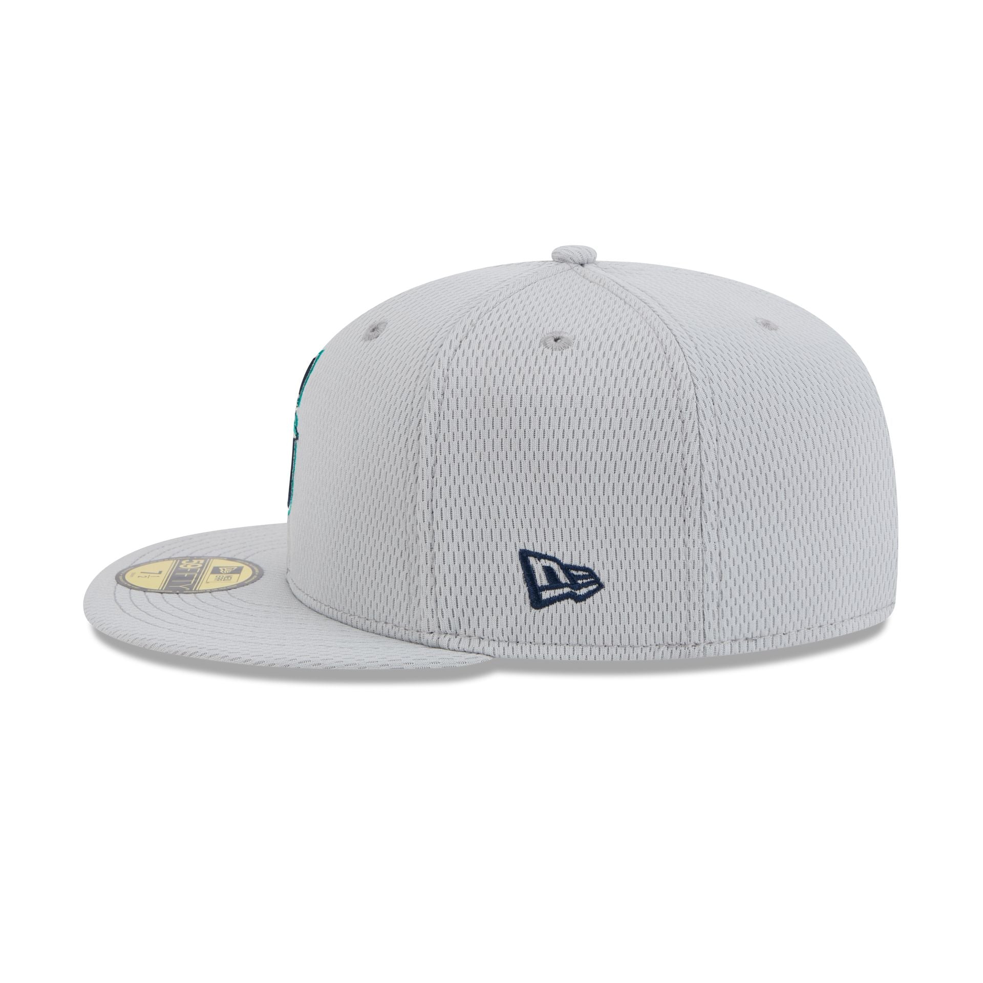 Seattle Mariners 2025 Clubhouse Gray 59FIFTY Fitted Hat