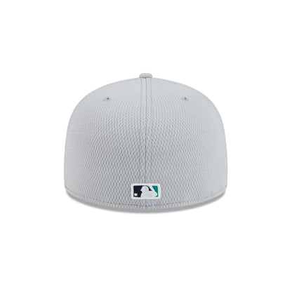 Seattle Mariners 2025 Clubhouse Gray 59FIFTY Fitted Hat