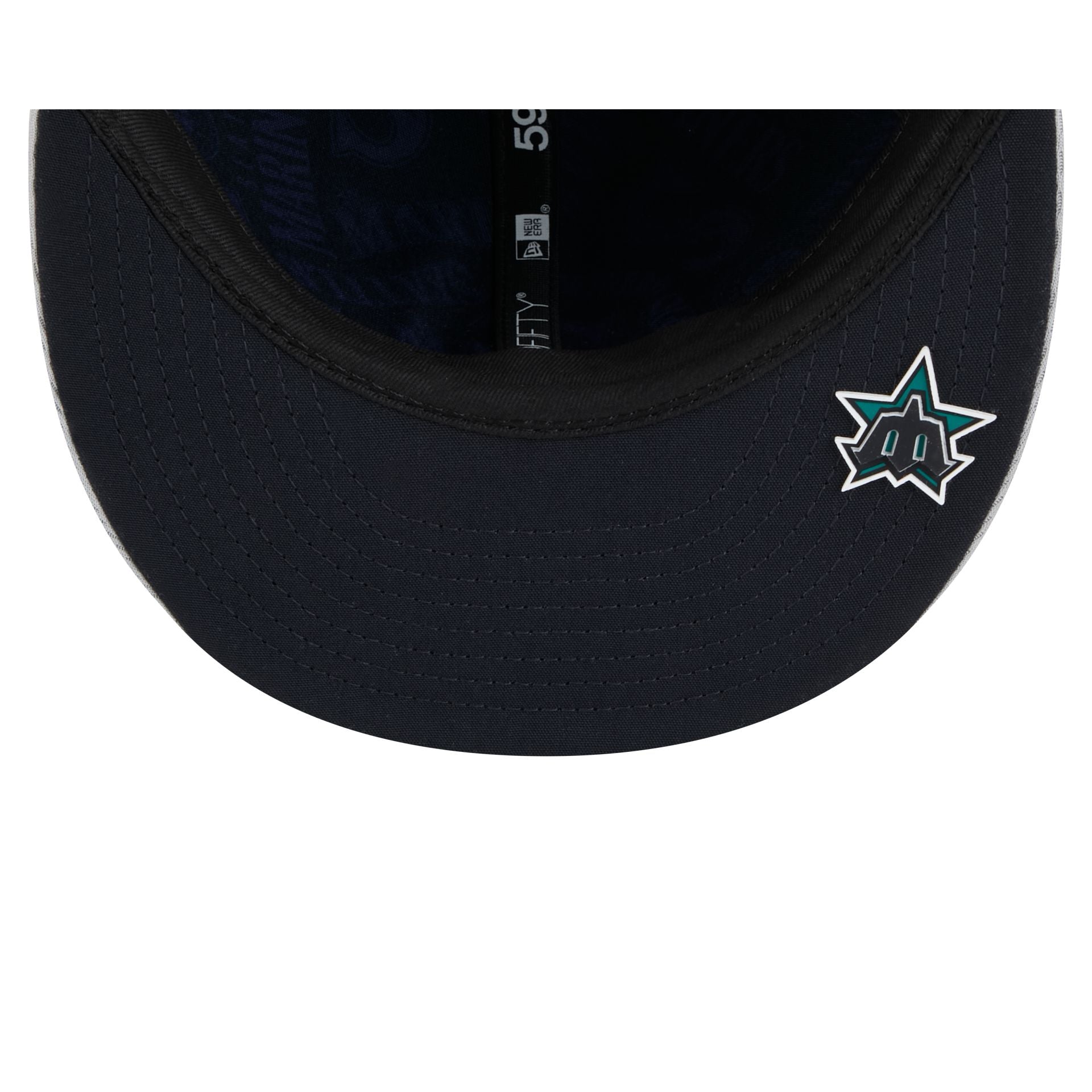 Seattle Mariners 2025 Clubhouse Gray 59FIFTY Fitted Hat