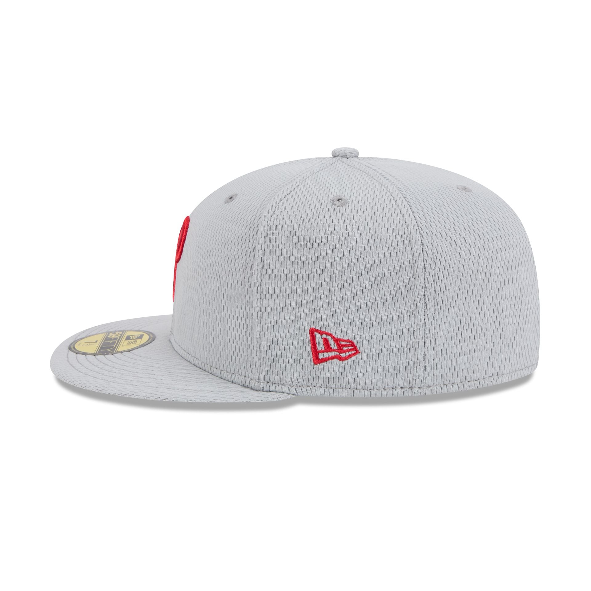 Philadelphia Phillies 2025 Clubhouse Gray 59FIFTY Fitted Hat
