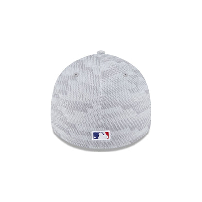 Texas Rangers 2025 Clubhouse Gray 39THIRTY Stretch Fit