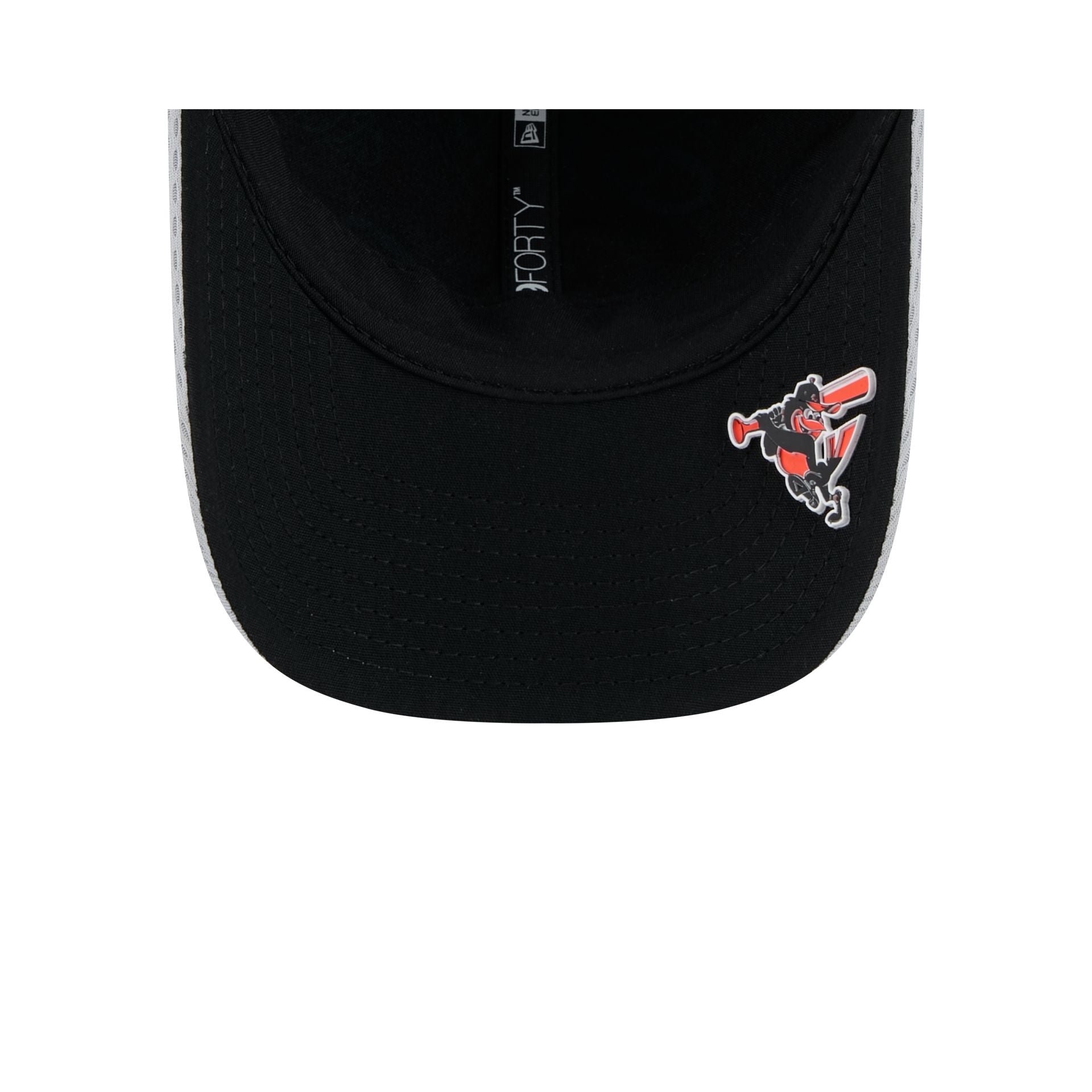 Baltimore Orioles 2025 Clubhouse Gray 9FORTY M-Crown Snapback Hat