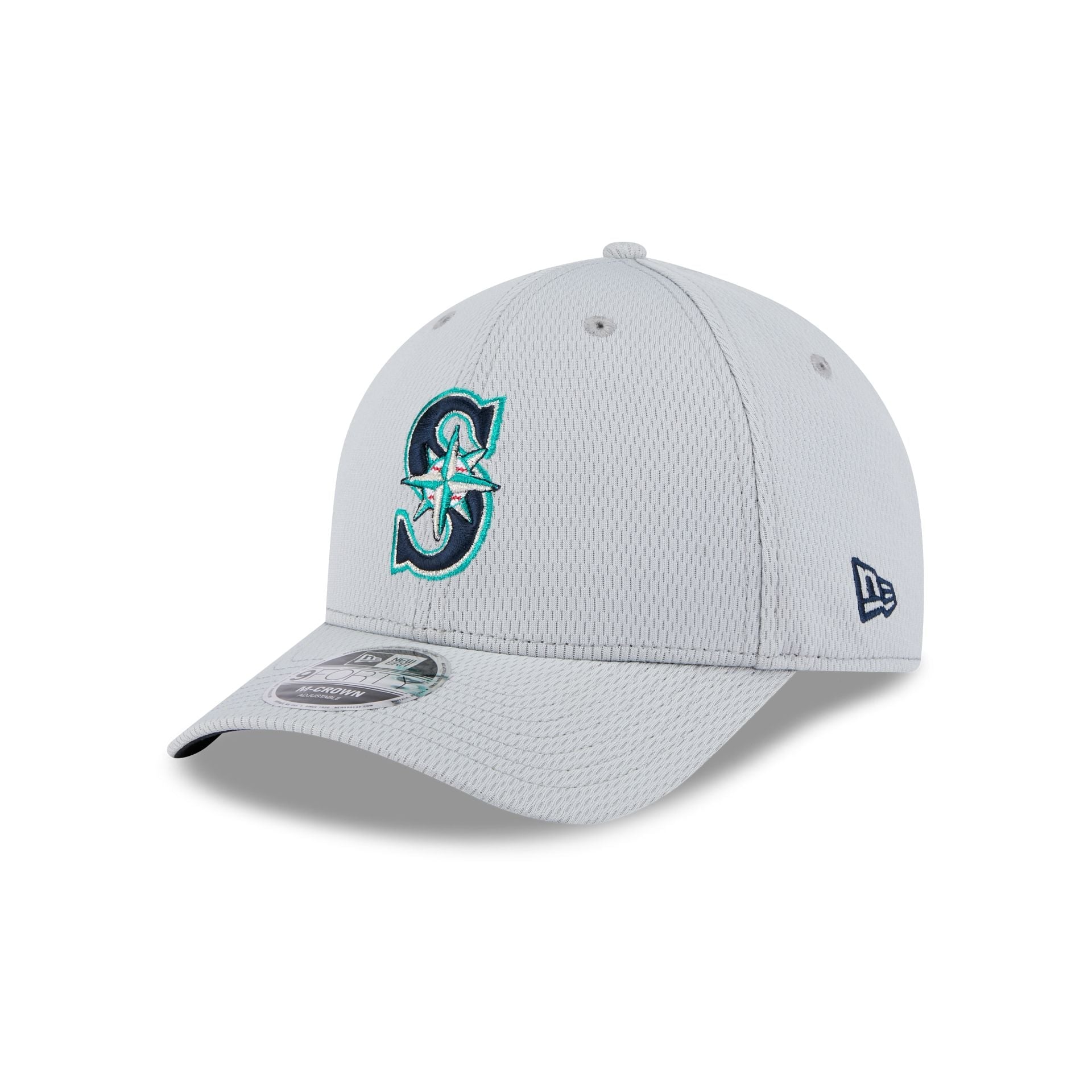Seattle Mariners 2025 Clubhouse Gray 9FORTY M-Crown Snapback Hat