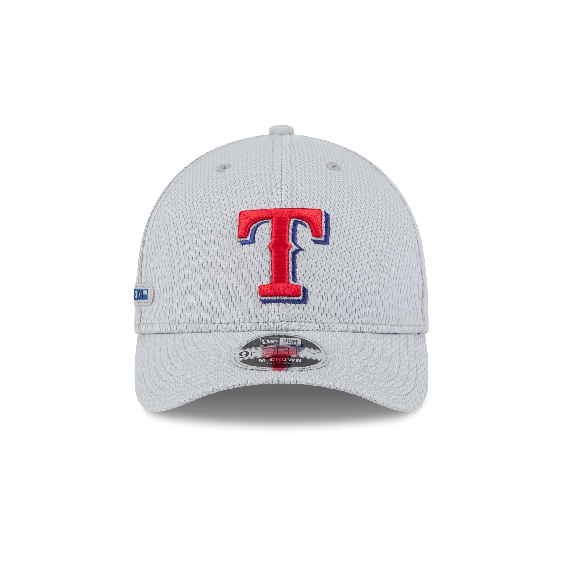Texas Rangers 2025 Clubhouse Gray 9FORTY M-Crown Snapback Hat