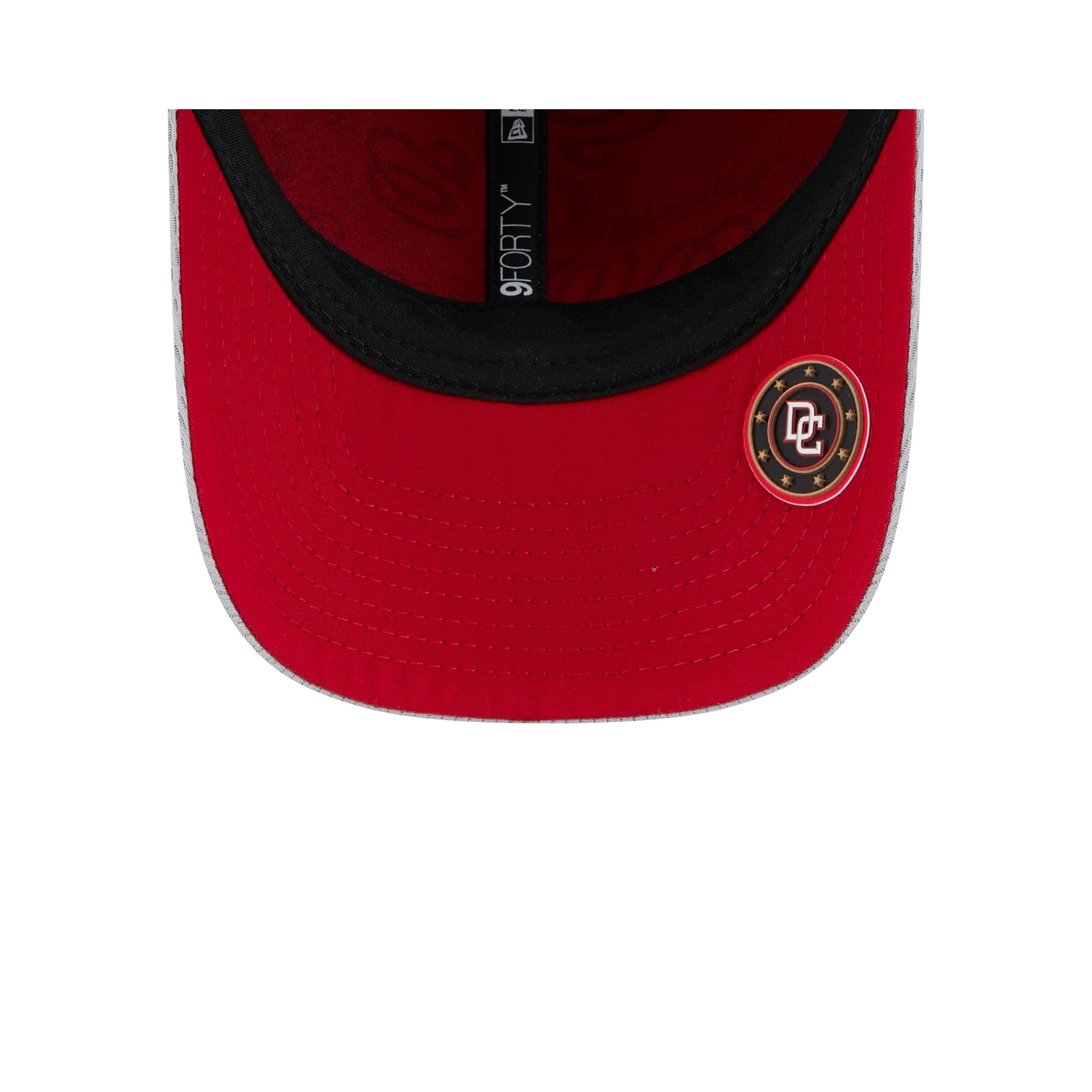 Washington Nationals 2025 Clubhouse Gray 9FORTY M-Crown Snapback Hat
