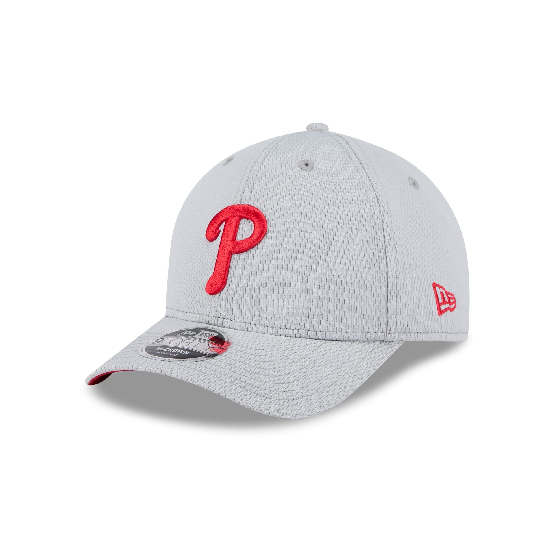 Philadelphia Phillies 2025 Clubhouse Gray 9FORTY M-Crown Snapback Hat