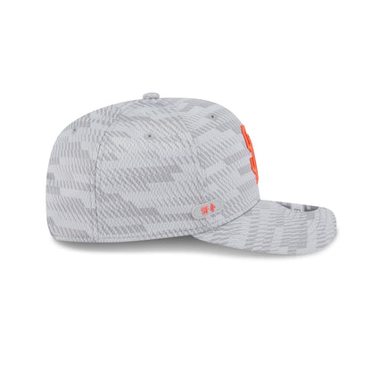 San Francisco Giants 2025 Clubhouse Gray 9SEVENTY Stretch-Snap Hat