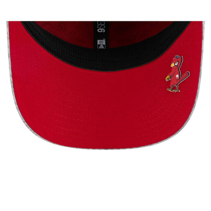St. Louis Cardinals 2025 Clubhouse Gray 9SEVENTY Stretch-Snap Hat
