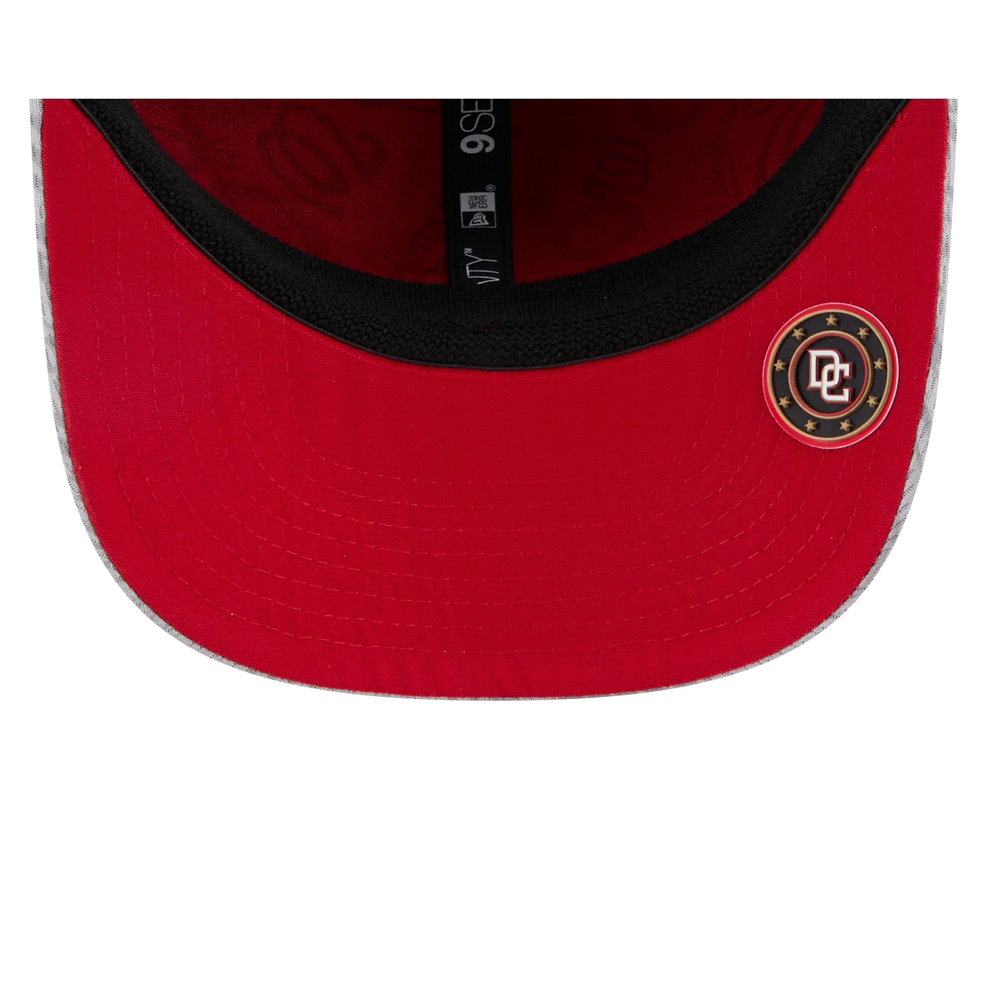Washington Nationals 2025 Clubhouse Gray 9SEVENTY Stretch-Snap Hat