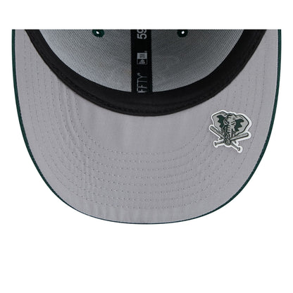 Athletics 2025 Clubhouse Alt Low Profile 59FIFTY Fitted Hat