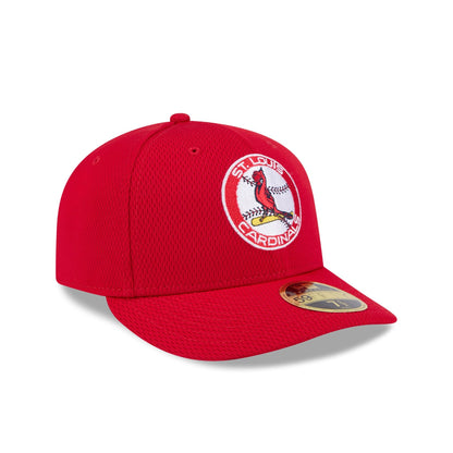 St. Louis Cardinals 2025 Clubhouse Alt Low Profile 59FIFTY Fitted Hat