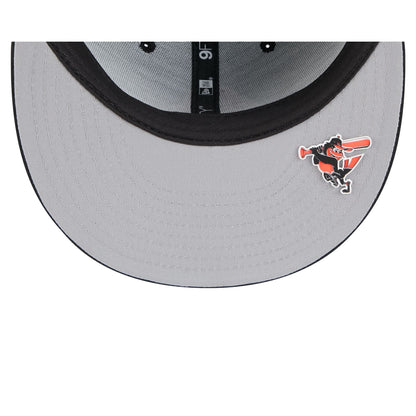 Baltimore Orioles 2025 Clubhouse Alt 9FIFTY Snapback Hat