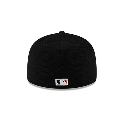 Atlanta Braves 2025 Clubhouse Alt Black 59FIFTY Fitted Hat