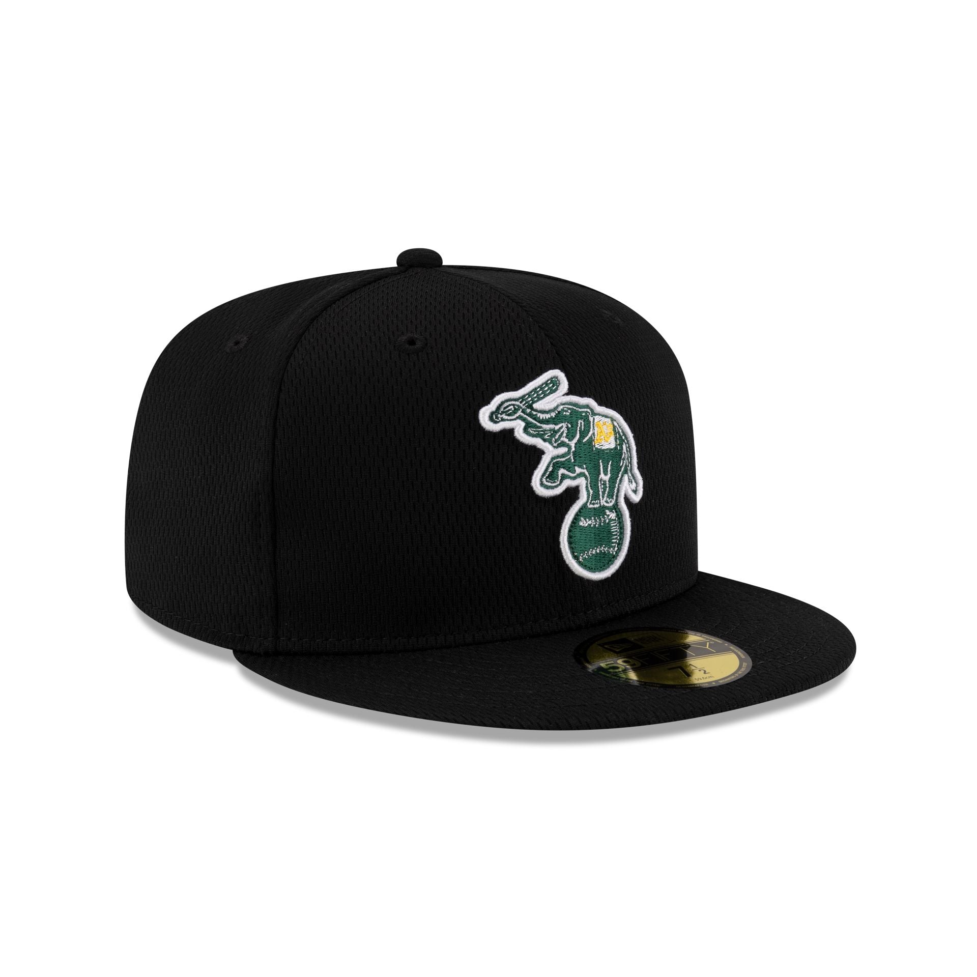 Athletics 2025 Clubhouse Alt Black 59FIFTY Fitted Hat