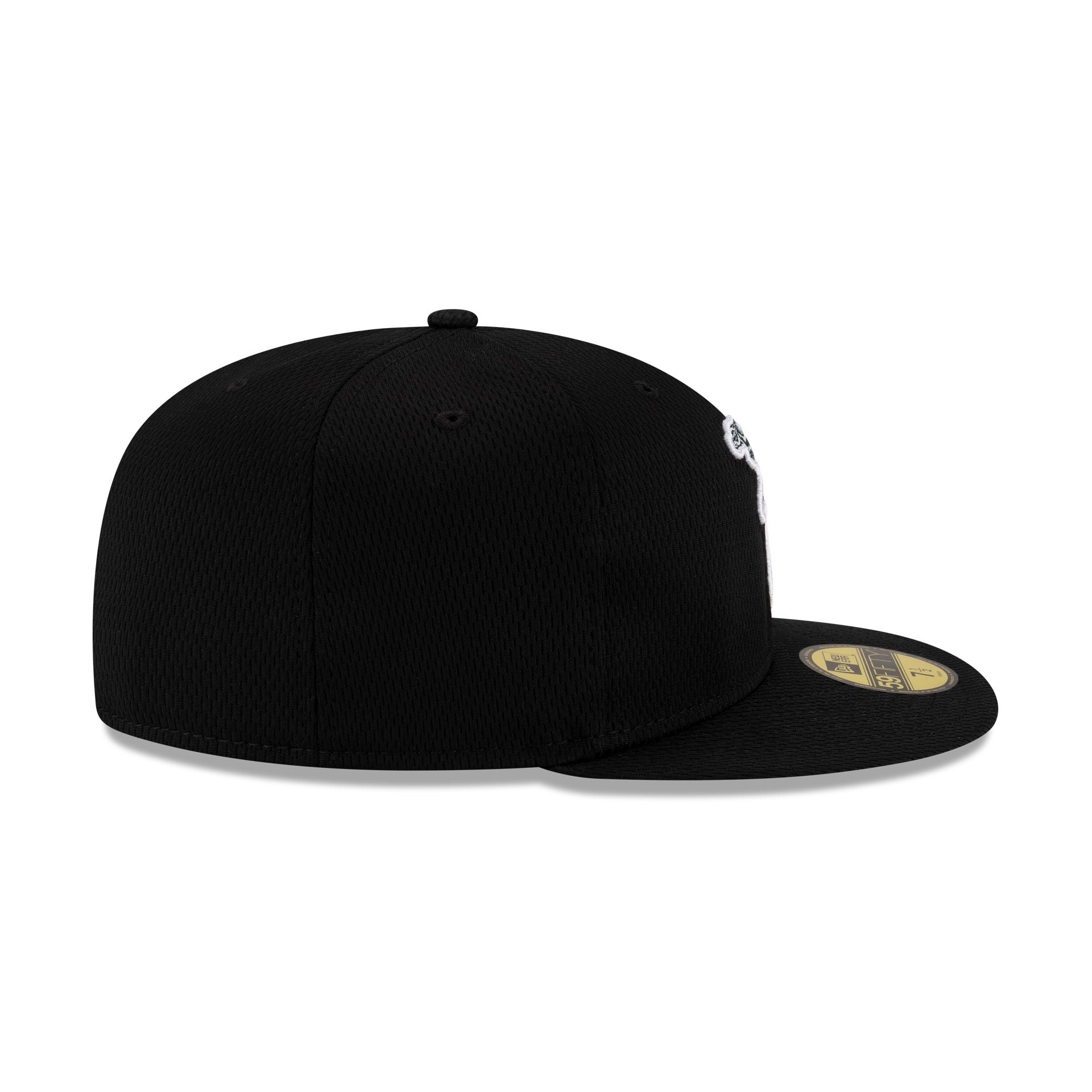 Athletics 2025 Clubhouse Alt Black 59FIFTY Fitted Hat