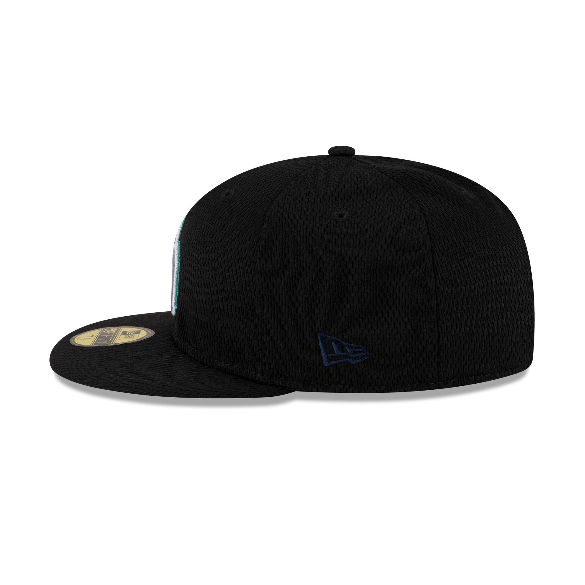 Seattle Mariners 2025 Clubhouse Alt Black 59FIFTY Fitted Hat