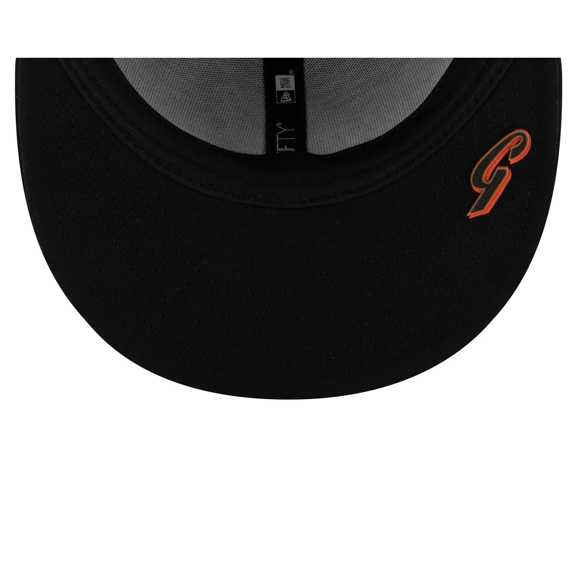 San Francisco Giants 2025 Clubhouse Alt Black 59FIFTY Fitted Hat