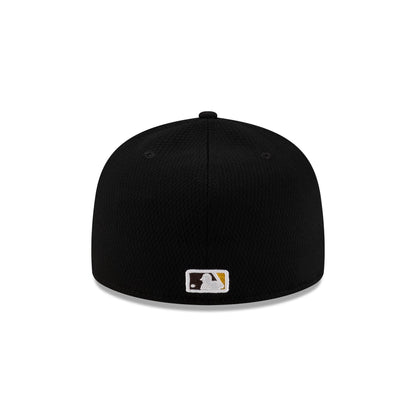 San Diego Padres 2025 Clubhouse Alt Black 59FIFTY Fitted Hat