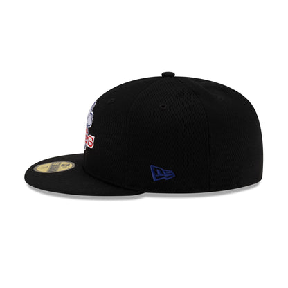 Texas Rangers 2025 Clubhouse Alt Black 59FIFTY Fitted Hat