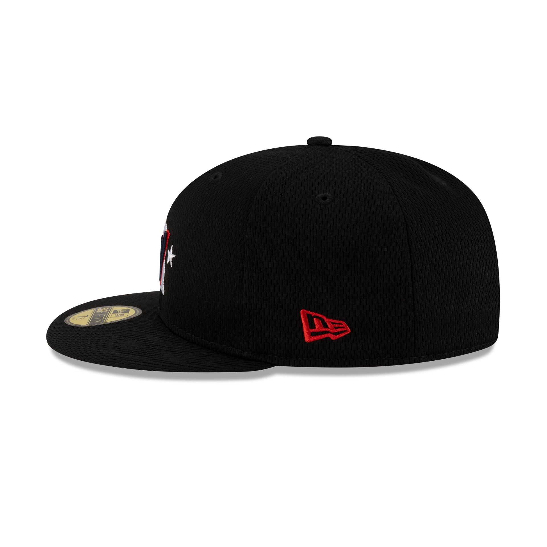 Washington Nationals 2025 Clubhouse Alt Black 59FIFTY Fitted Hat
