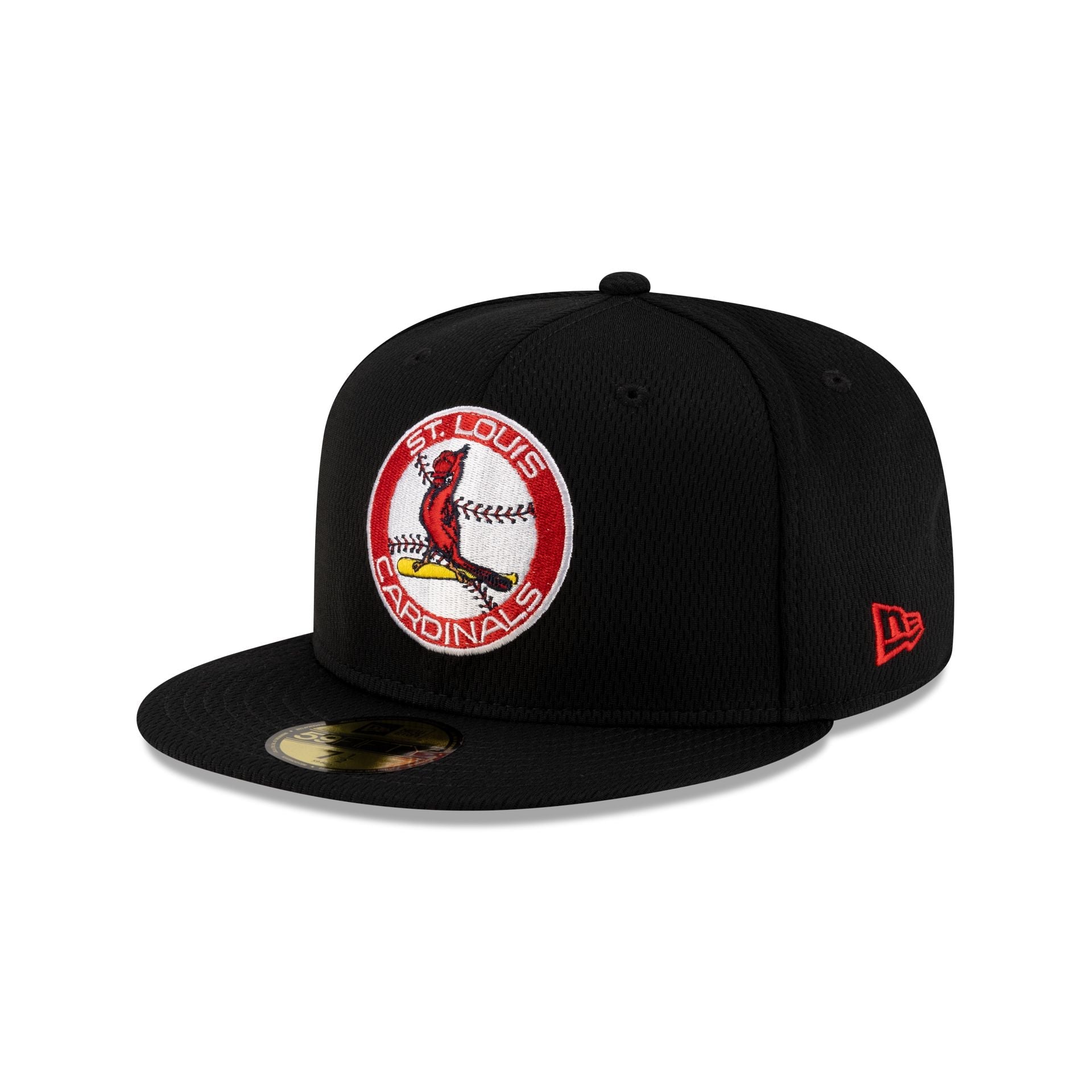 St. Louis Cardinals 2025 Clubhouse Alt Black 59FIFTY Fitted Hat