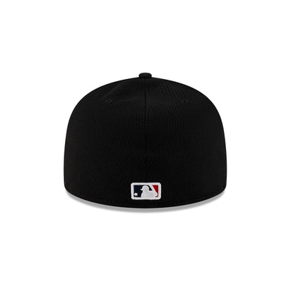 Atlanta Braves 2025 Clubhouse Black 59FIFTY Fitted Hat