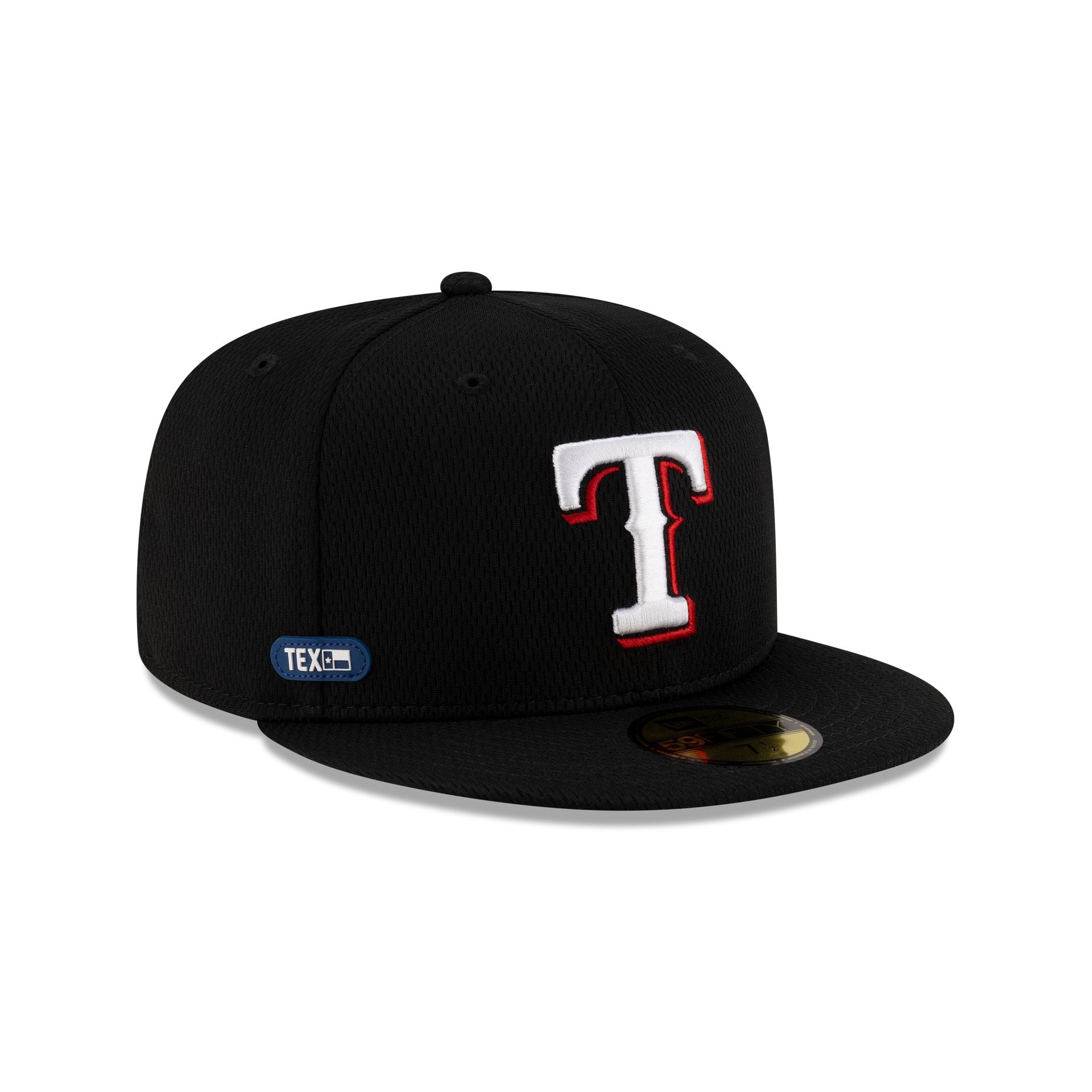 Texas Rangers 2025 Clubhouse Black 59FIFTY Fitted Hat