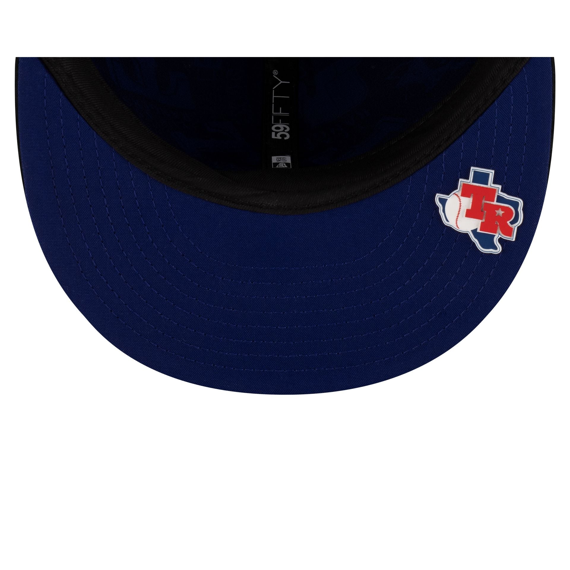 Texas Rangers 2025 Clubhouse Black 59FIFTY Fitted Hat