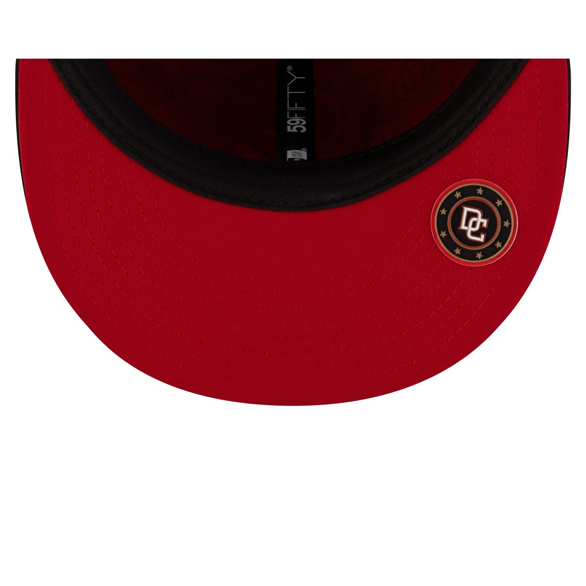Washington Nationals 2025 Clubhouse Black 59FIFTY Fitted Hat