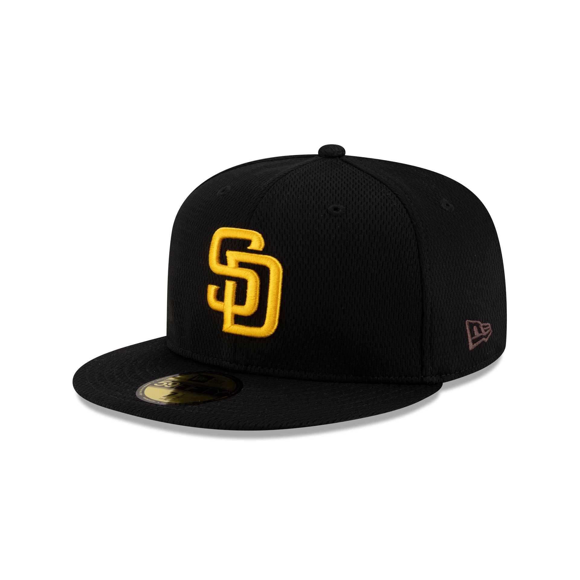 San Diego Padres 2025 Clubhouse Black 59FIFTY Fitted Hat