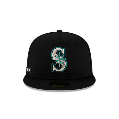 Seattle Mariners 2025 Clubhouse Black 59FIFTY Fitted Hat