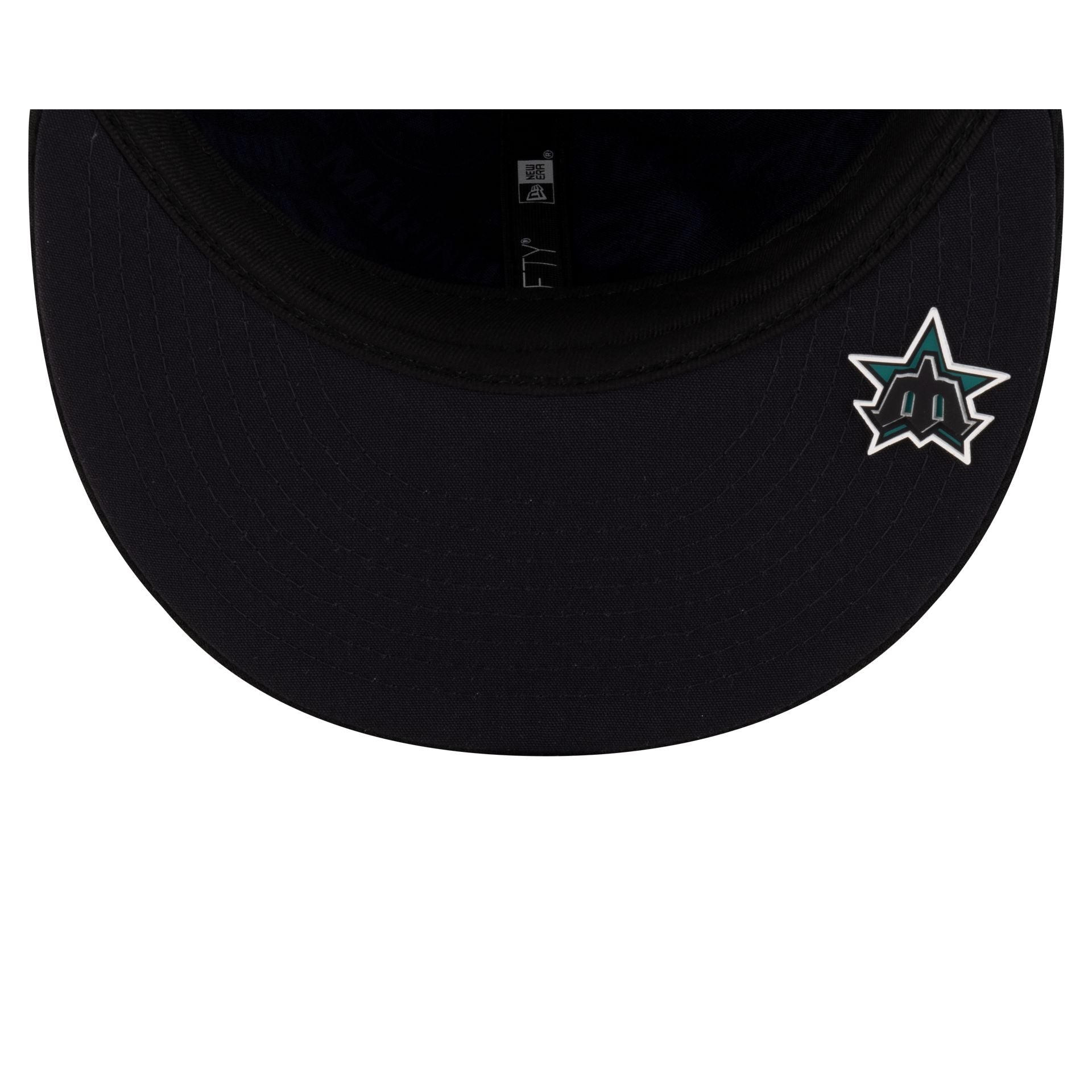 Seattle Mariners 2025 Clubhouse Black 59FIFTY Fitted Hat