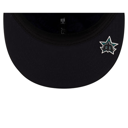 Seattle Mariners 2025 Clubhouse Black 59FIFTY Fitted Hat