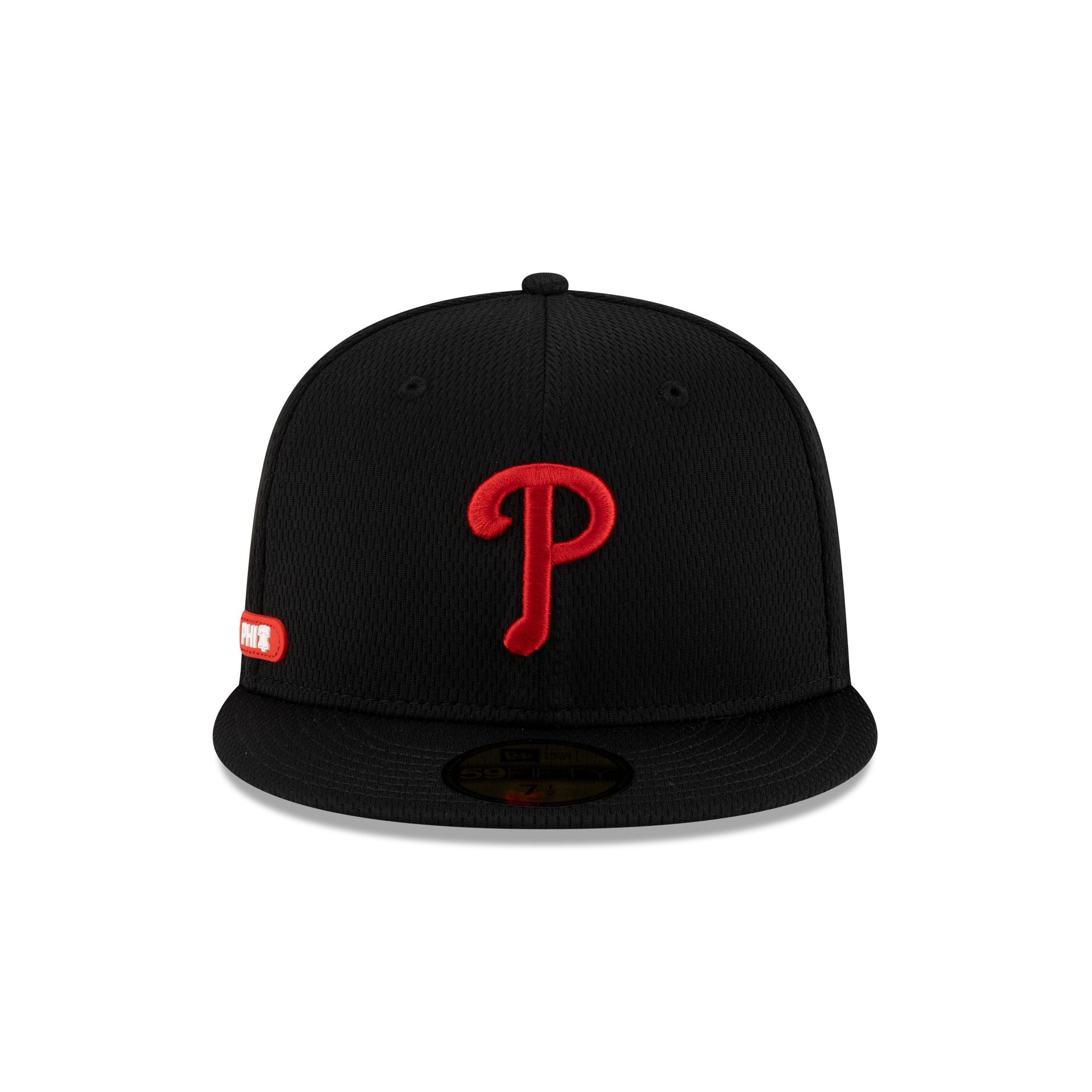 Philadelphia Phillies 2025 Clubhouse Black 59FIFTY Fitted Hat