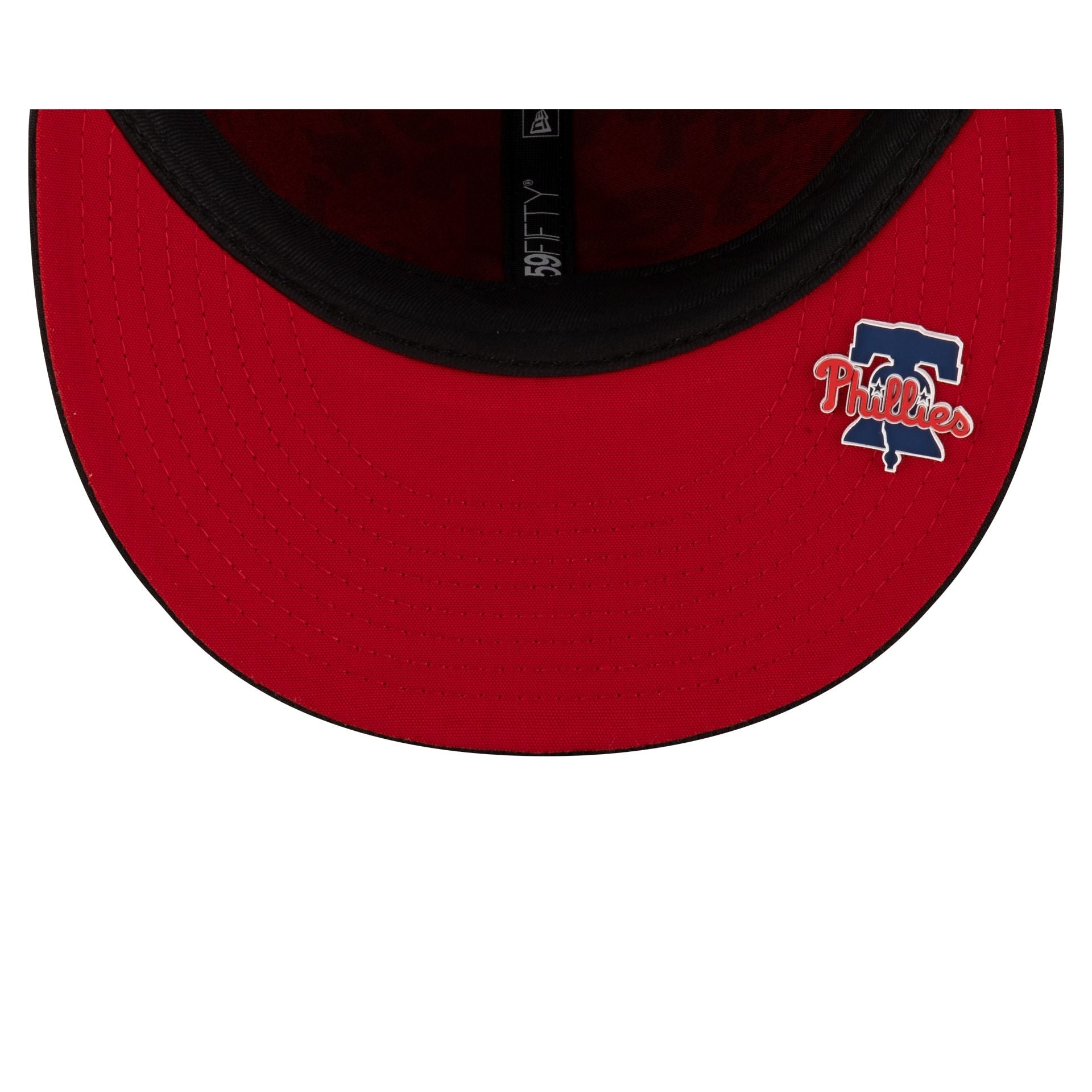 Philadelphia Phillies 2025 Clubhouse Black 59FIFTY Fitted Hat