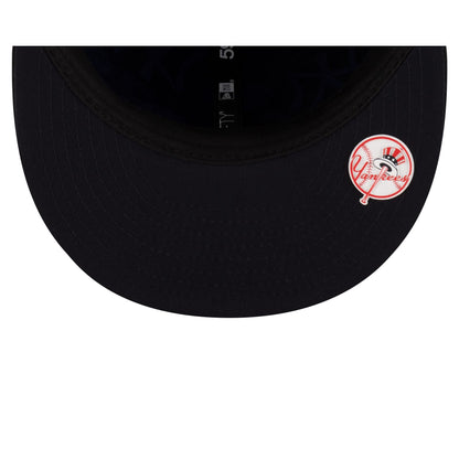 New York Yankees 2025 Clubhouse Black 59FIFTY Fitted Hat