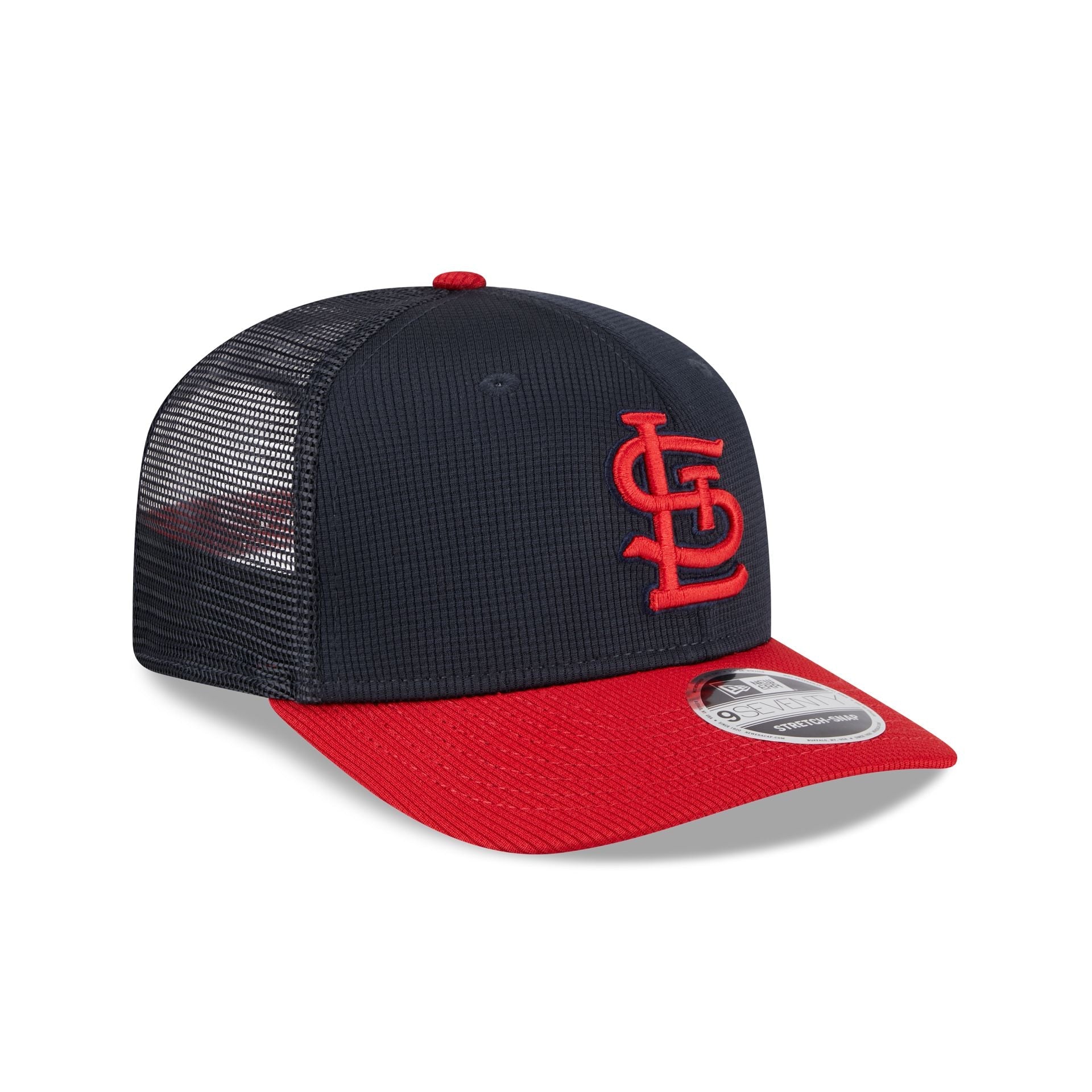 St. Louis Cardinals 2025 Batting Practice 9SEVENTY Trucker Hat