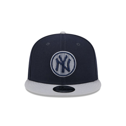 New York Yankees 2025 Batting Practice Gray 9FIFTY Snapback Hat