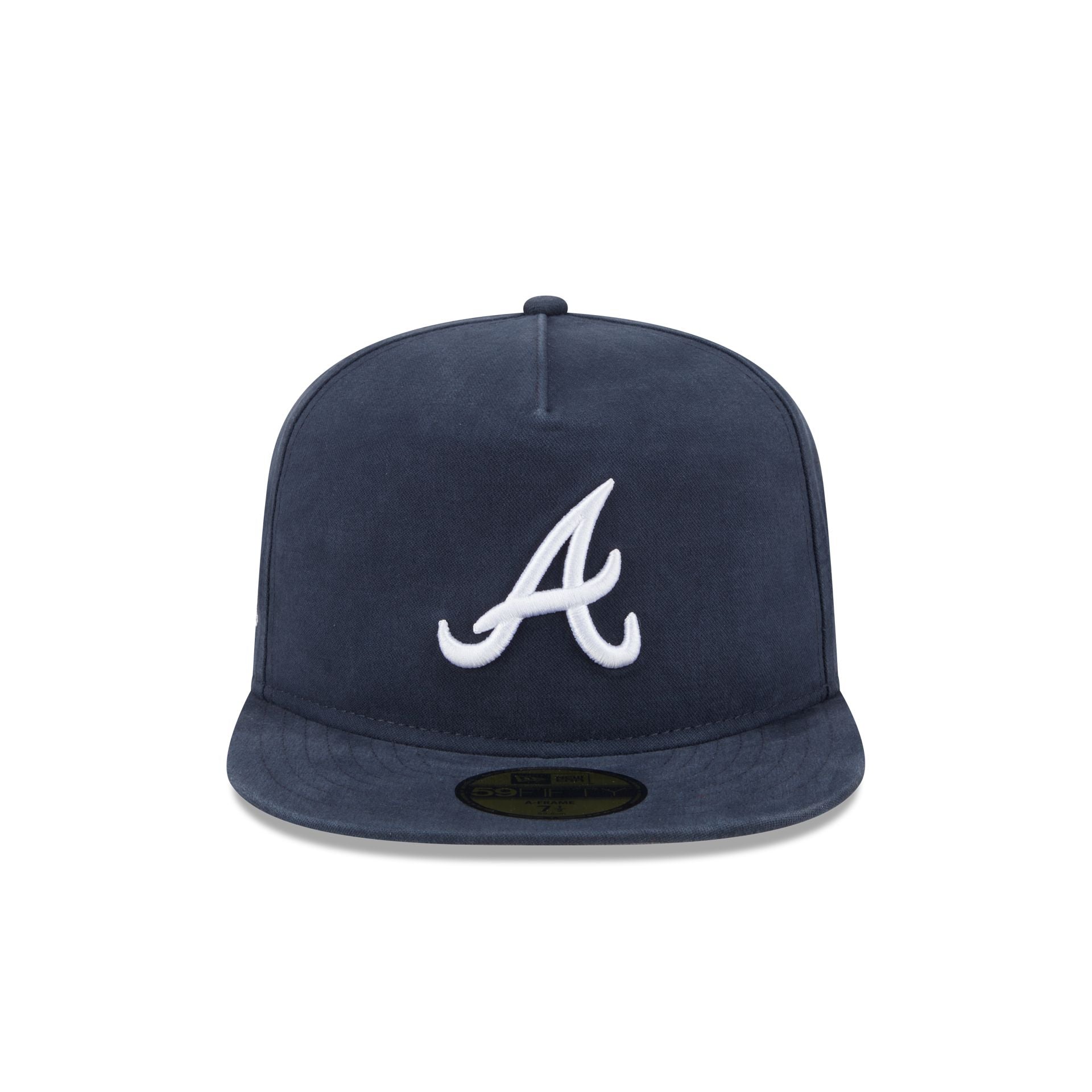 Atlanta Braves Championship Side Flag 59FIFTY A-Frame Fitted Hat